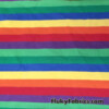 Rainbow Stripe Cotton Spandex