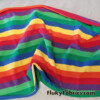Rainbow Stripe Cotton Spandex
