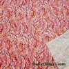 Abstract Shells on Light Pink Swimsuit Poly Spandex