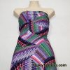 Multicolor Abstract Nylon Spandex