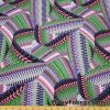 Multicolor Abstract Nylon Spandex at FlukyFabrics.com