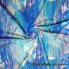 Elevate Nylon Spandex Abstract Blue