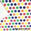 Multicolor Dots Cotton Lycra