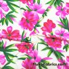 Big Pink Flowers Swimsuit Nylon Spandex