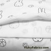 Miffy Bunny Baby Print Organic Cotton Jersey