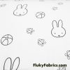 Miffy Bunny Baby Print Organic Cotton Jersey