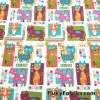 Cat Portraits Cotton Rib