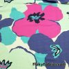 Giant Flowers Print Nylon Spandex
