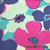Giant Flowers Print Nylon Spandex