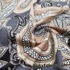 Preppy Paisleys Print Swimsuit Poly Spandex Half Yards