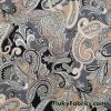 Preppy Paisleys Print Swimsuit Poly Spandex Half Yards