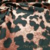 Faux Fur Animal Print Swimsuit Nylon Spandex
