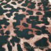 Faux Fur Animal Print Swimsuit Nylon Spandex