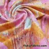 Abstract Pink Print Nylon Spandex Fabric