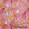 Abstract Pink Print Nylon Spandex Fabric