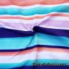 Wide and Thin Colorful Stripes Swimsuit Nylon Spandex