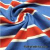 Blue Red and White Cotton Jersey