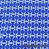 Royal Blue and White Tribal Nylon Spandex