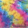 Colorful Tie Dye Print Lightweight Bikini Nylon Spandex