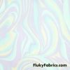 Soft Colors Swirl Print Nylon Spandex