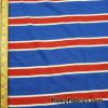 Blue Red and White Cotton Jersey