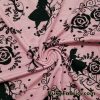 Alice, Cheshire and Roses Rayon Spandex Jersey