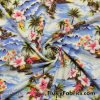 Hawaiian Vacation Nylon Spandex Print