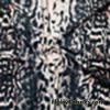 Abstract Animal Print in Soft Blush, Black and Charcoal Swimsuit Bikini Nylon Spandex Fabric