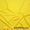 Yellow Solid Nylon Spandex Swimsuit Fabric