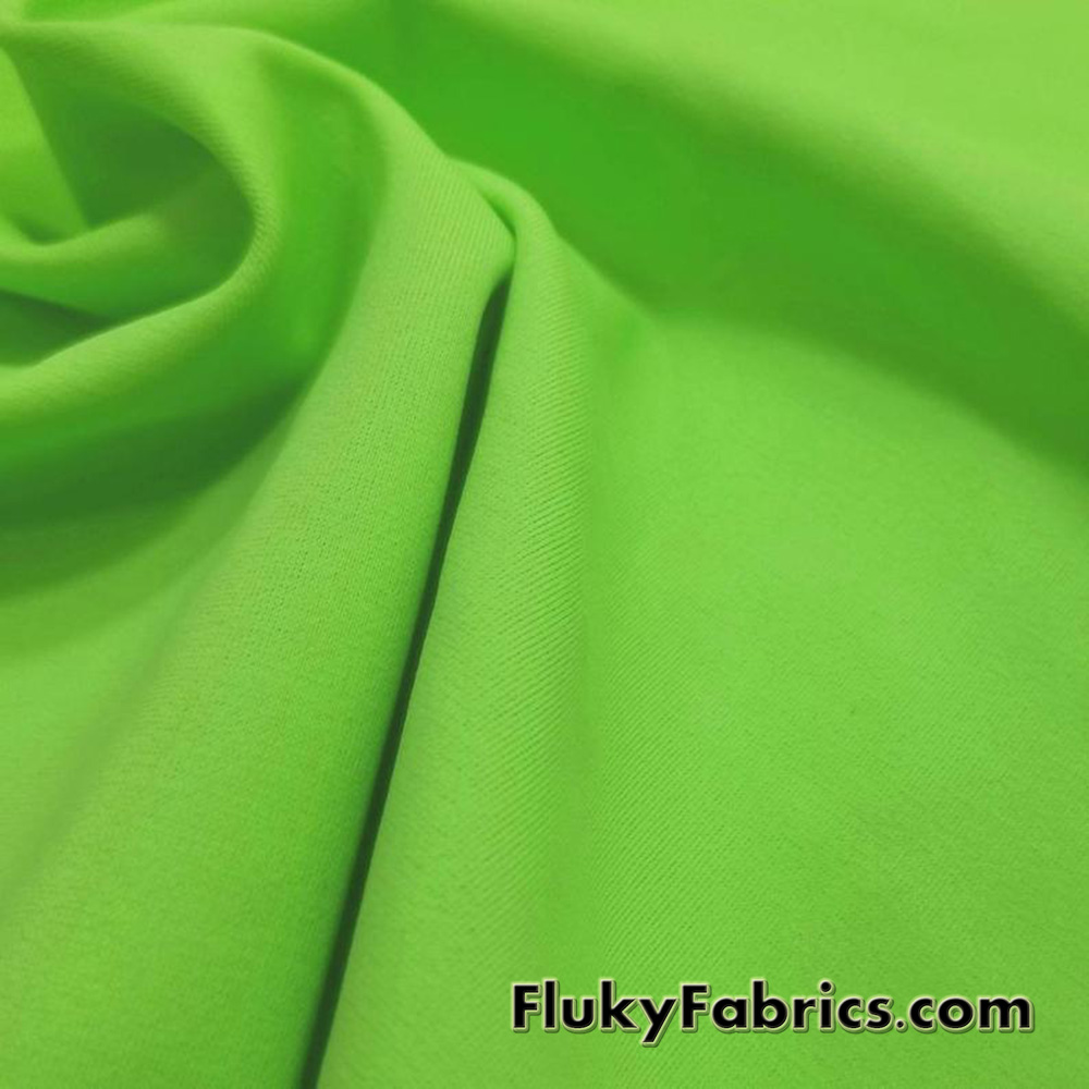 Grass Solid Nylon Spandex Swimsuit Fabric