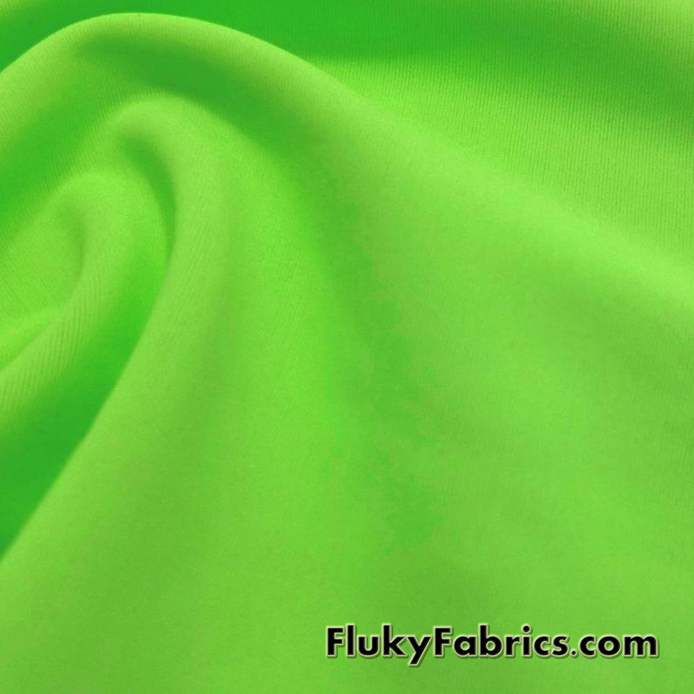 Grass Solid Nylon Spandex Swimsuit Fabric
