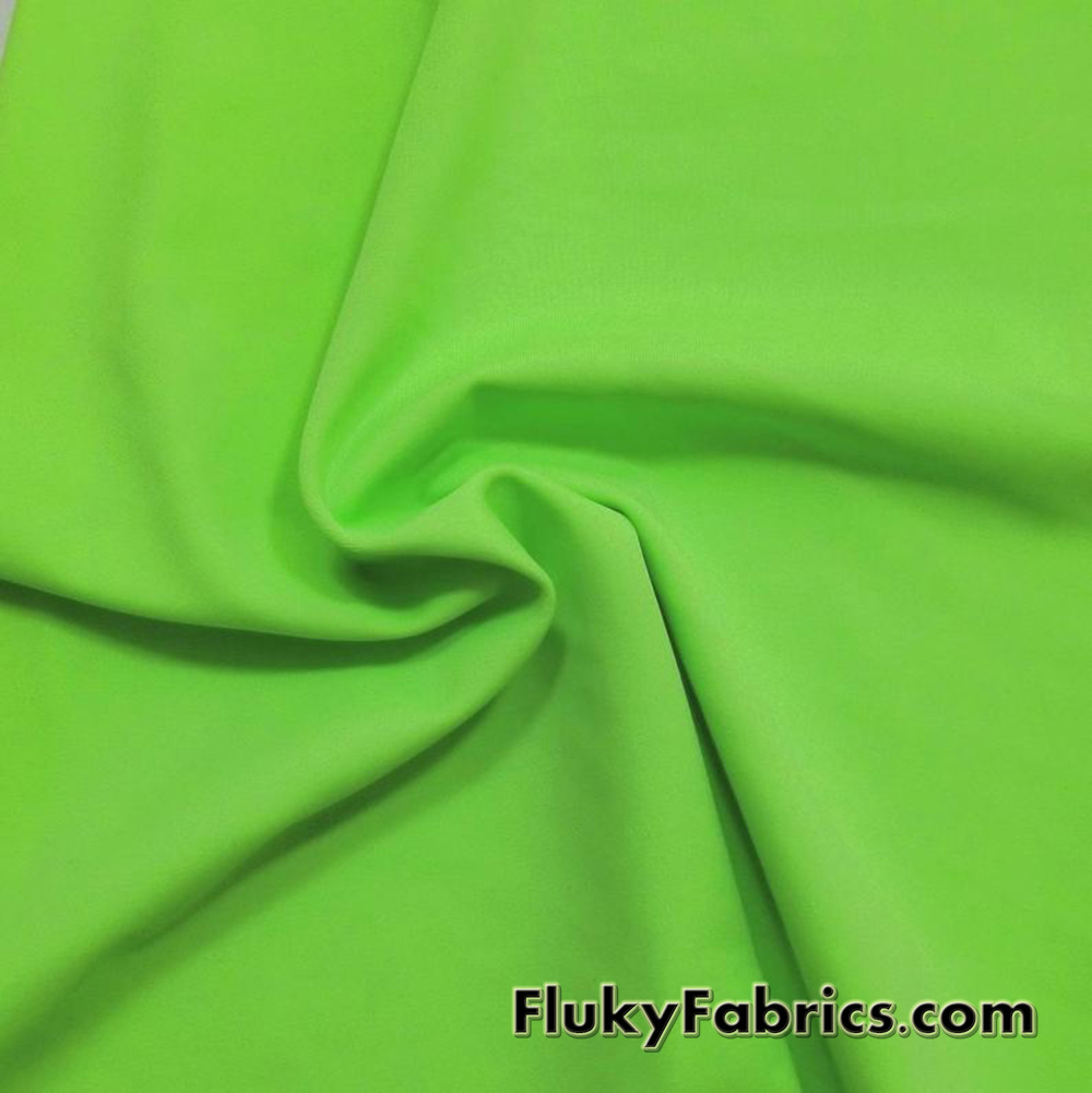 Grass Solid Nylon Spandex Swimsuit Fabric