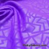 Electric Purple 4-Way Stretch Swimsuit Fabric with Asymmetrical Faux Embossing
