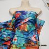 Colorful Tie Dye Print Brushed Nylon Spandex Fabric