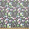 Famous Cute Kitten Faces and Hearts Poly Cotton Jersey Fabric at FlukyFabrics.com
