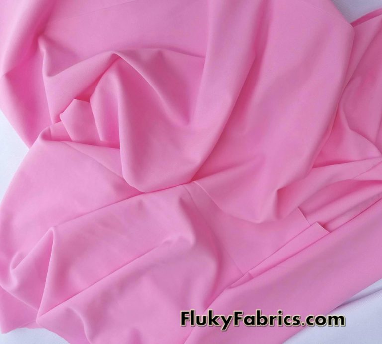Pink Nylon Spandex Swimsuit Fabric