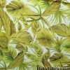 Big Leaves in Shades of Green Swimsuit Nylon Spandex Fabric