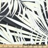 Palm Leaves Print Nylon Spandex Fabric at FlukyFabrics.com
