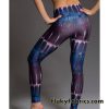 Late Night Abstract Print 4 Way Stretch Nylon Spandex Swimsuit Fabric