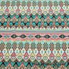Colorful Aztec Print Lightweight Cotton Spandex Fabric