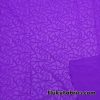 Electric Purple 4-Way Stretch Swimsuit Fabric with Asymmetrical Faux Embossing
