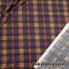 Plaid Lightweight Brushed Rayon Spandex Jersey Fabric in Autumn Colors