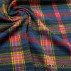 Plaid Lightweight Brushed Rayon Spandex Jersey Fabric in Autumn Colors