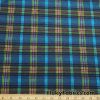 Plaid Lightweight Brushed Rayon Spandex Jersey Fabric in Winter Colors at FlukyFabrics.com