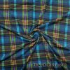 Plaid Lightweight Brushed Rayon Spandex Jersey Fabric in Winter Colors