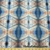 Optical Illusion Sauron Eye Abstract Diamonds Print Swimwear Nylon Spandex Fabric at FlukyFabrics.com