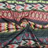 Poly Spandex Jersey Tribal Ethnic Print Fabric