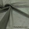 Olive Solid Power Mesh Nylon Spandex Fabric at FlukyFabrics.com