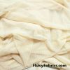 Solid Mesh Eggnog Color Poly Spandex Stretch Fabric