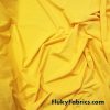 Yellow Solid Nylon Spandex Swimsuit Fabric